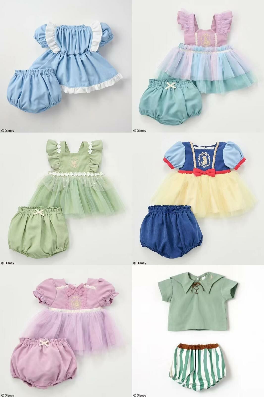 日單 小木馬 x Disney短袖套裝