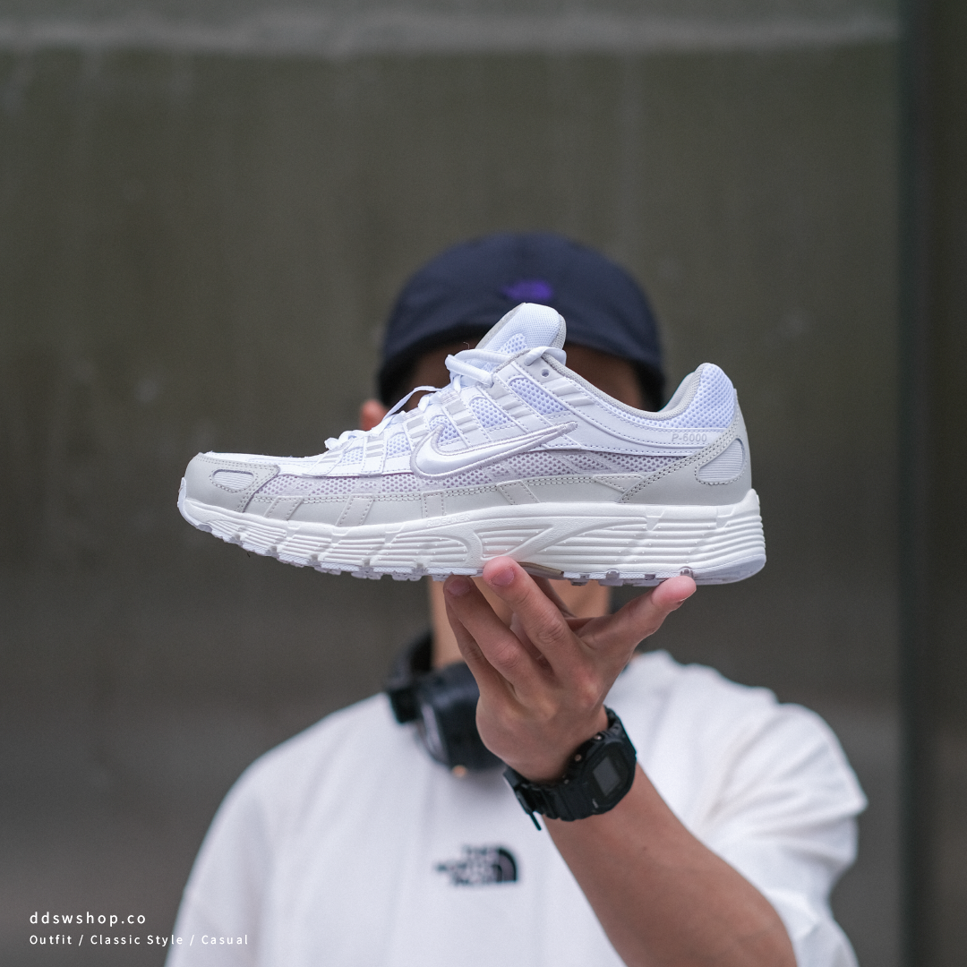 Nike P-6000 All White 白底灰配色 復古運動鞋