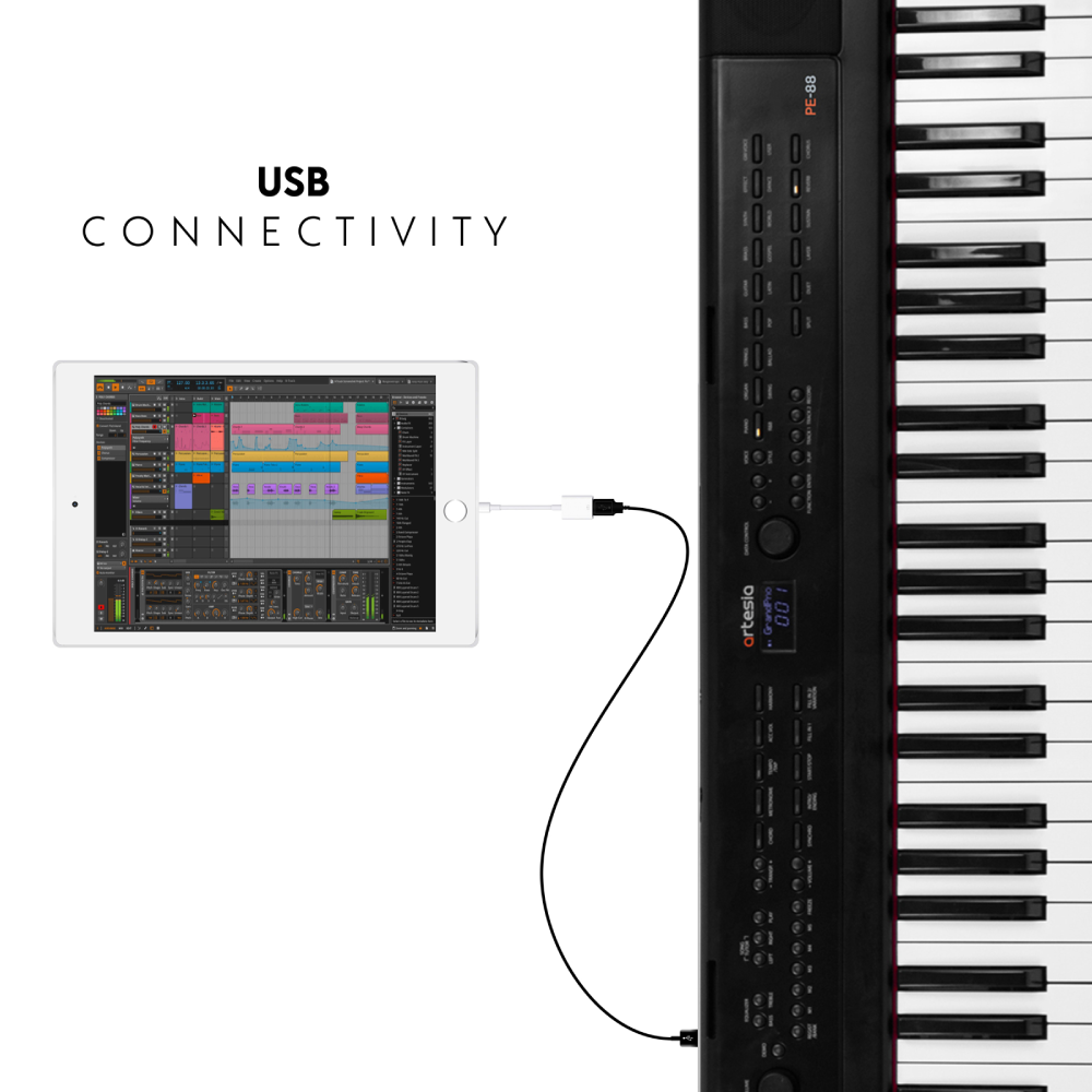 Artesia Artesia / PE88 88鍵自動伴奏數位鋼琴 第 3 張圖片｜三峽鍵盤 / 鋼琴