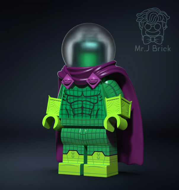 【Mr J Brick】神秘客配件包 (印刷手臂一對➕4面印刷腿一個➕開模護腕一對➕開模披風)