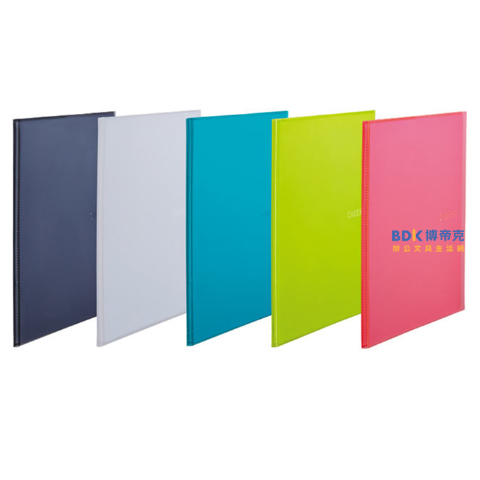 KING JIM CHEERS! 20頁資料夾 CH182T 霓虹色系列