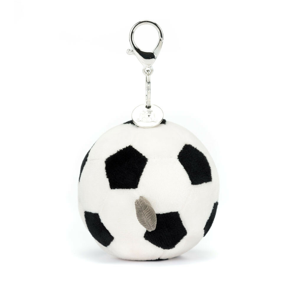 JELLYCAT Amuseables Sports Football Bag Charm
