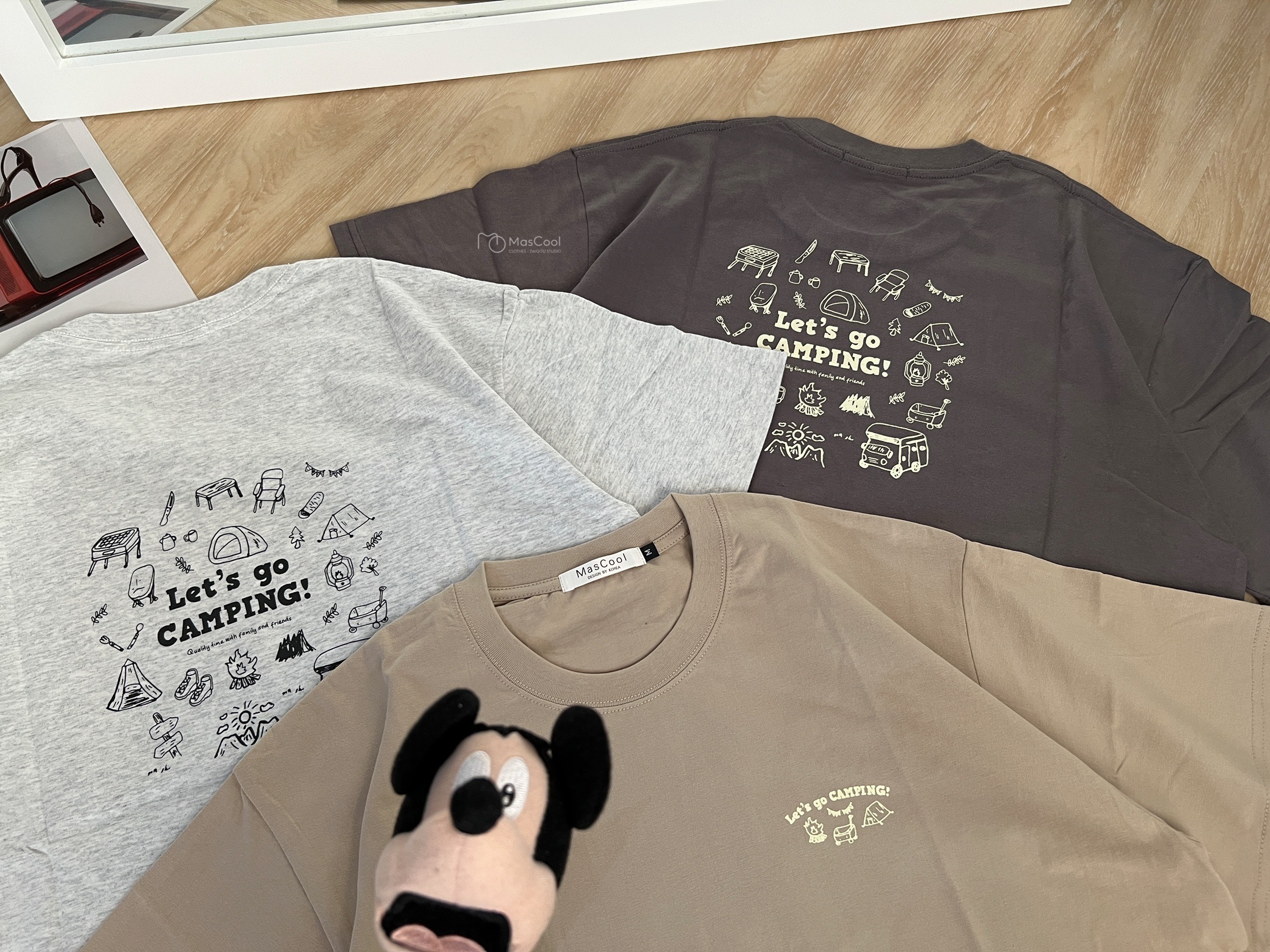 6227 Let's go camping短袖