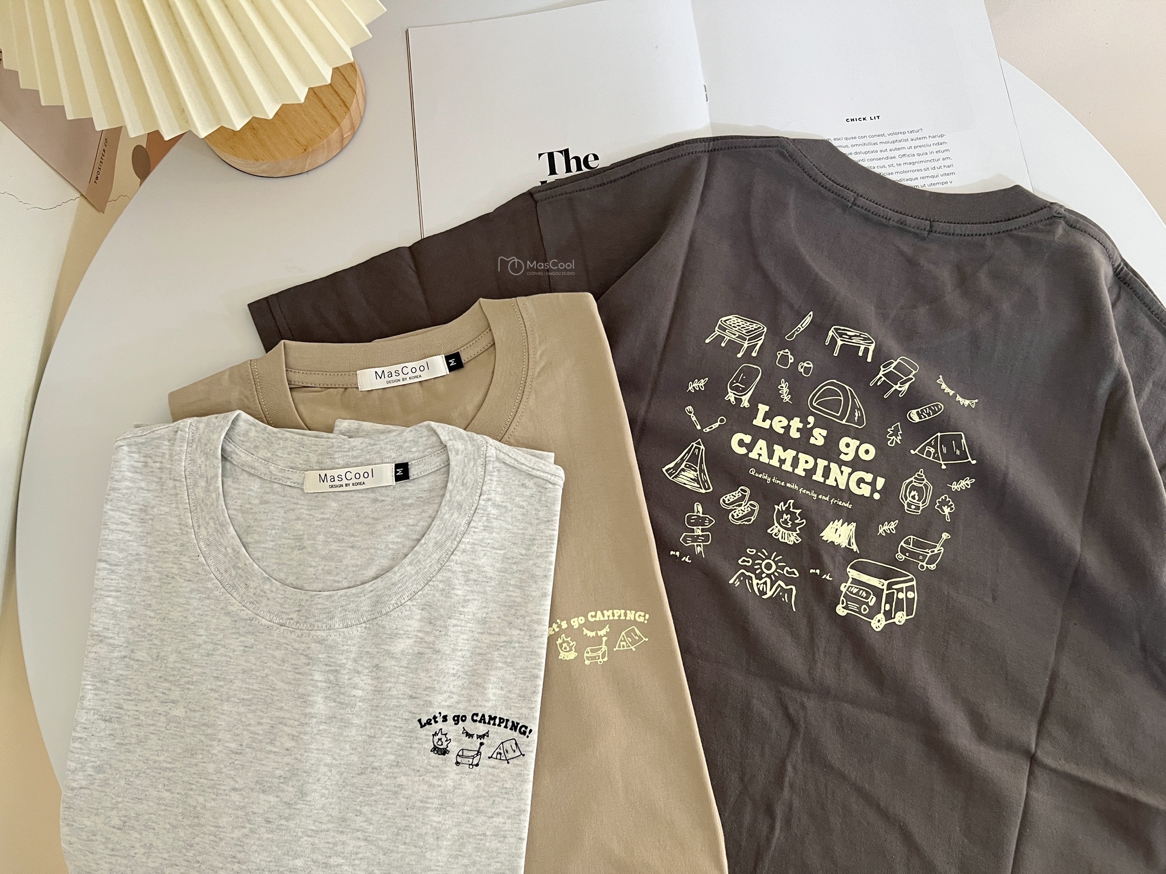 6227 Let's go camping短袖