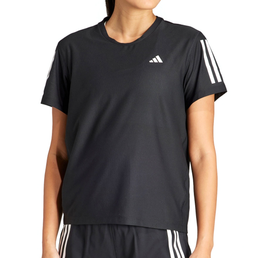 Adidas OTR B TEE 女款 黑色 上衣 運動 訓練 健身 慢跑 吸濕排汗 反光 短袖 IN2961