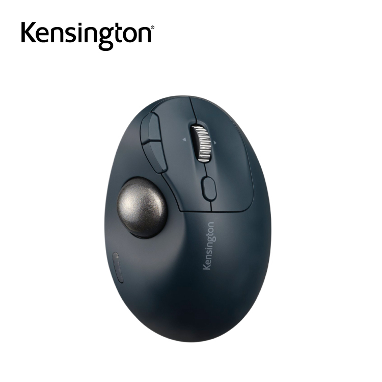 【Kensington】人體工學無線拇指軌跡球滑鼠-K72196