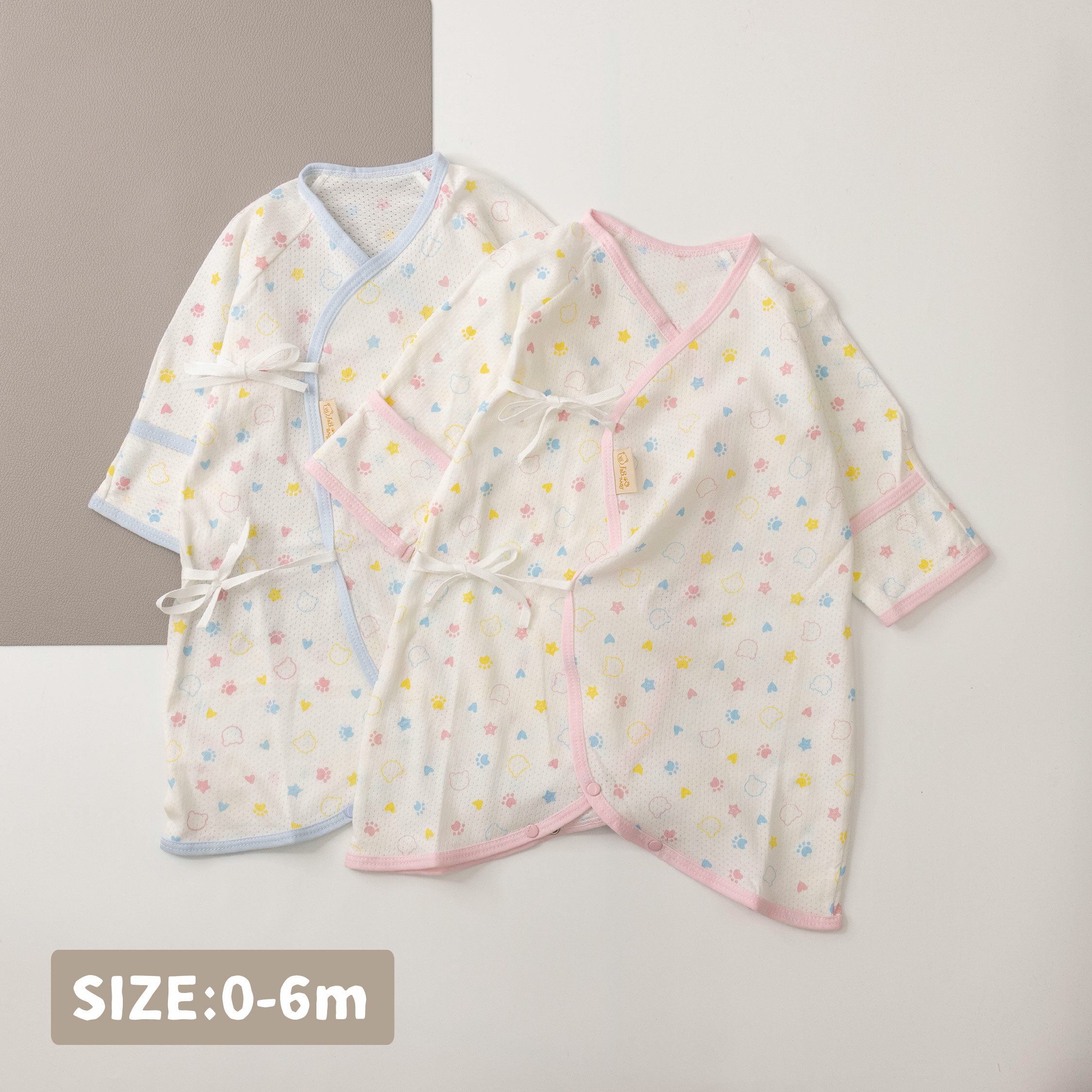 【JB0147】MIT原創彩熊透氣網眼蝴蝶衣＊二色