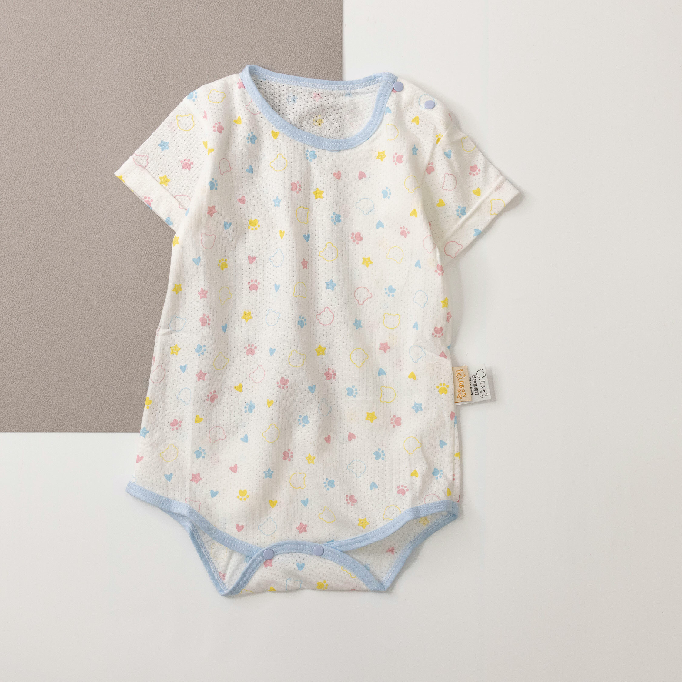 【JB0162】MIT原創彩熊透氣網眼包屁衣＊二色