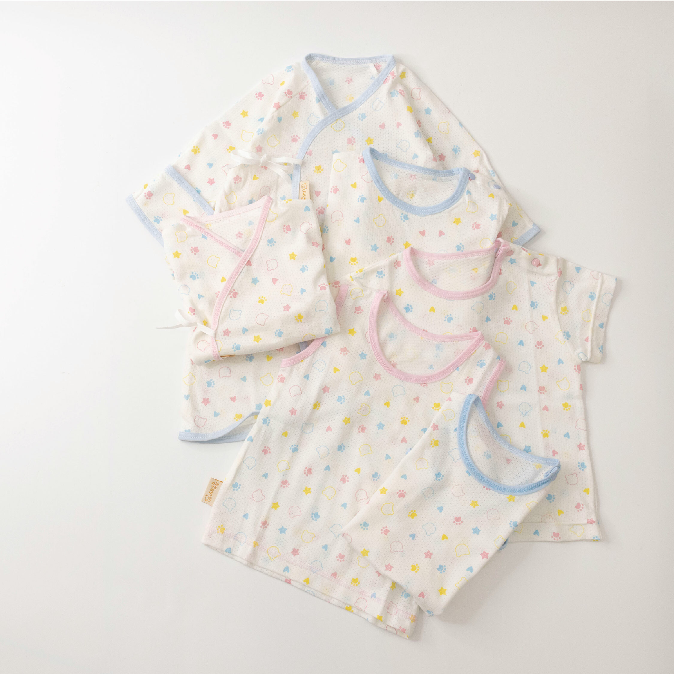 【JB0163】MIT原創彩熊透氣網眼背心＊二色