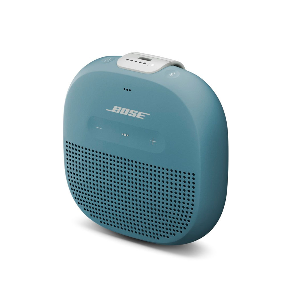 【BOSE】SoundLink Micro IP67 防水防塵 可掛提帶迷你可攜式藍牙揚聲器  石墨藍色