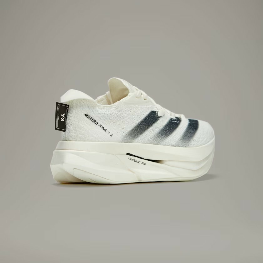 Y-3 PRIME X 2 STRUNG 頂級編織跑鞋- 白】