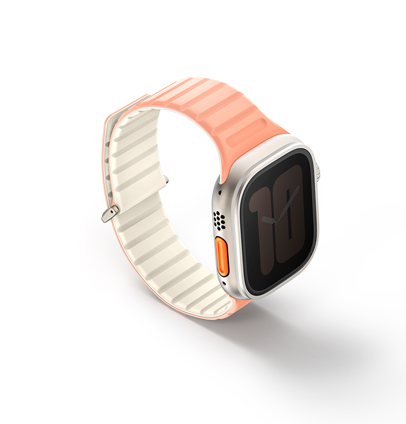 UNIQ Revix EVO 雙色矽膠磁吸錶帶 42/41/40mm & 49/46/45/44m 共用款（for Apple Watch）