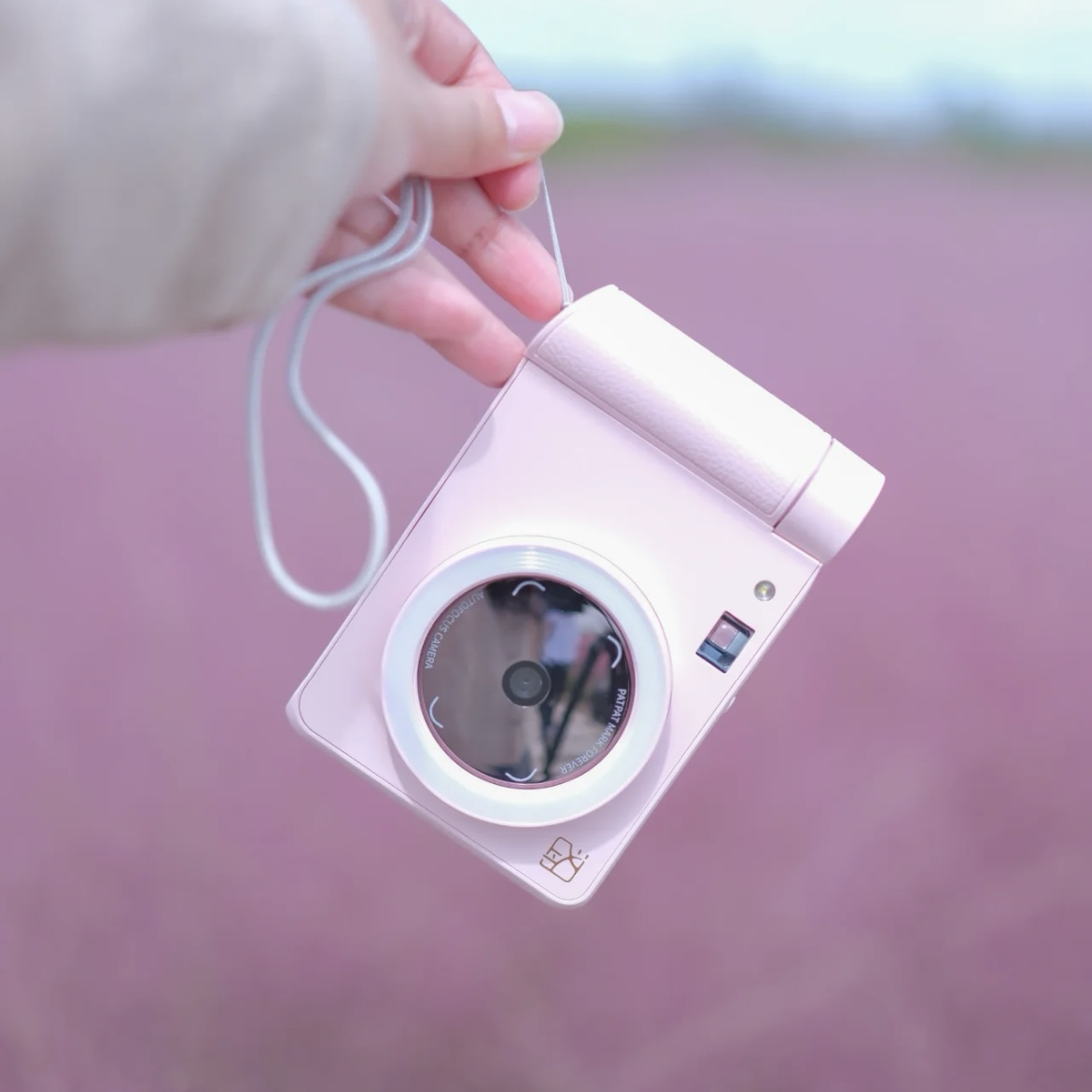 Z1拍立得相機 櫻花粉／天空藍 馬卡龍色系