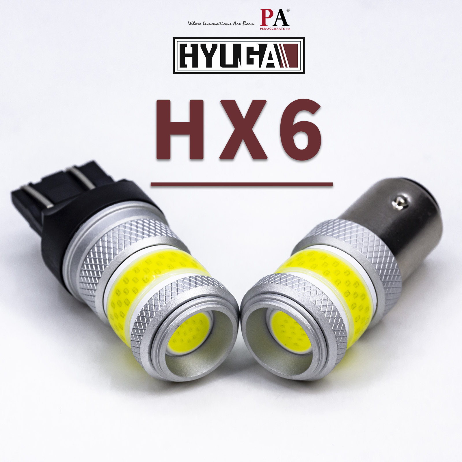 【PA LED】 HX6｜LED 日行燈 倒車燈 360度發光 高亮度 P21W 1156 BAY15D 1157 T20 可長時間點亮 - PA LED