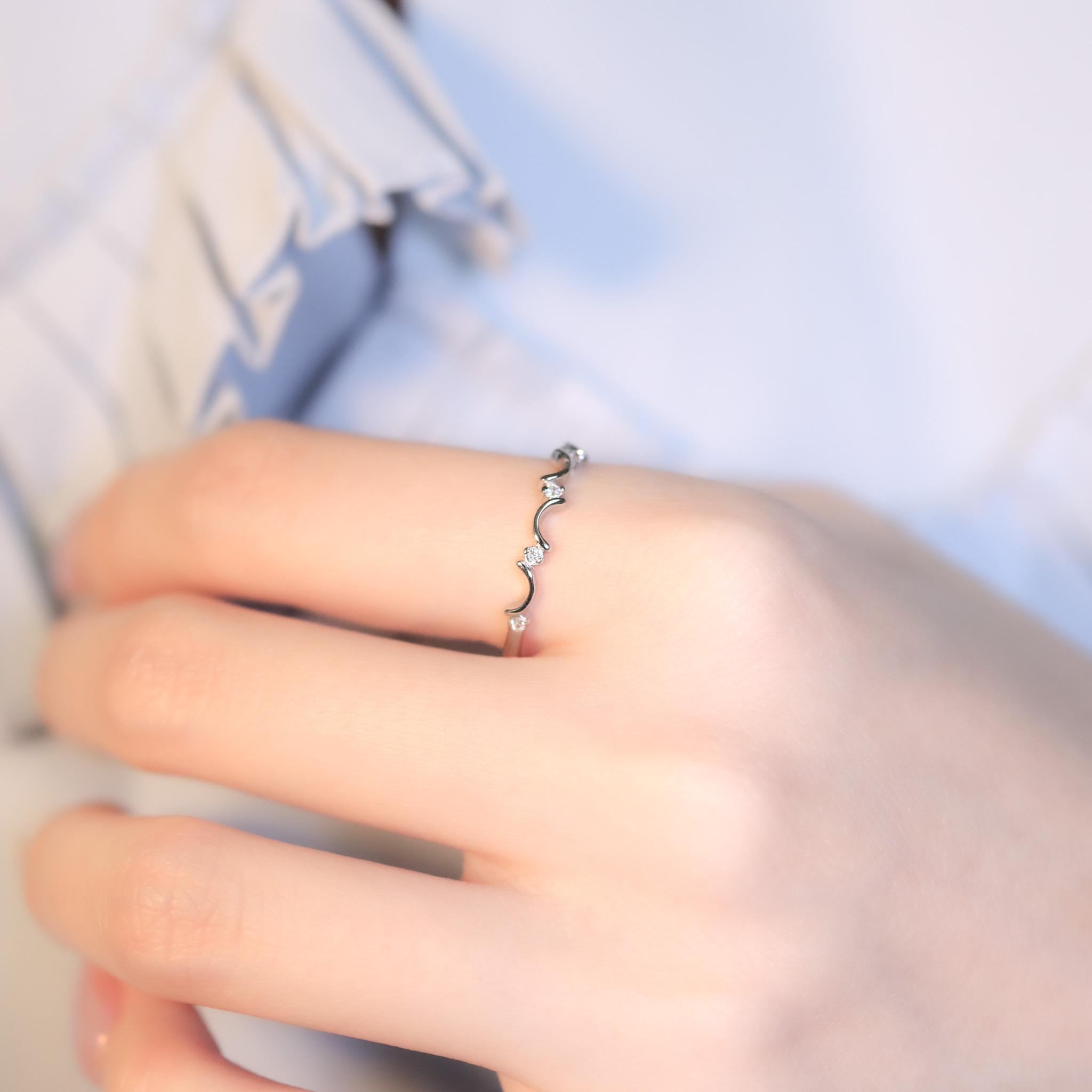 | 925 Silver | Days Surrounded By Moonlit Ring | RI0639 |