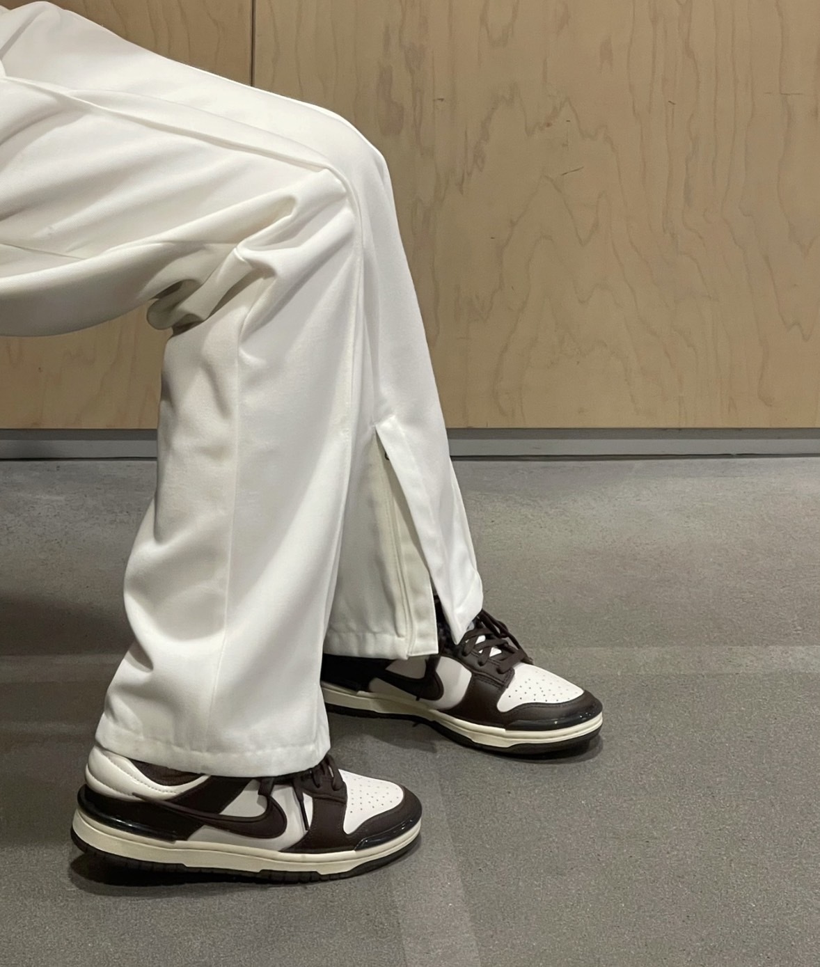 ΝΙΚЕ DUΝΚ Low Twist 低筒 板鞋  可可棕