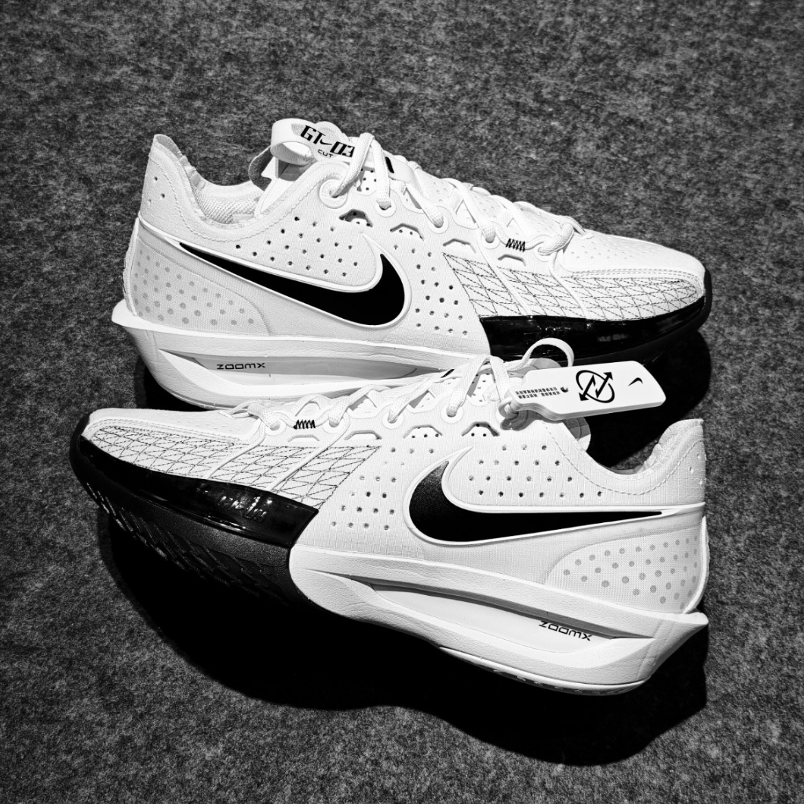 Nike Air Zoom GT Cut 3 EP 黑白熊貓 耐磨 實戰籃球鞋