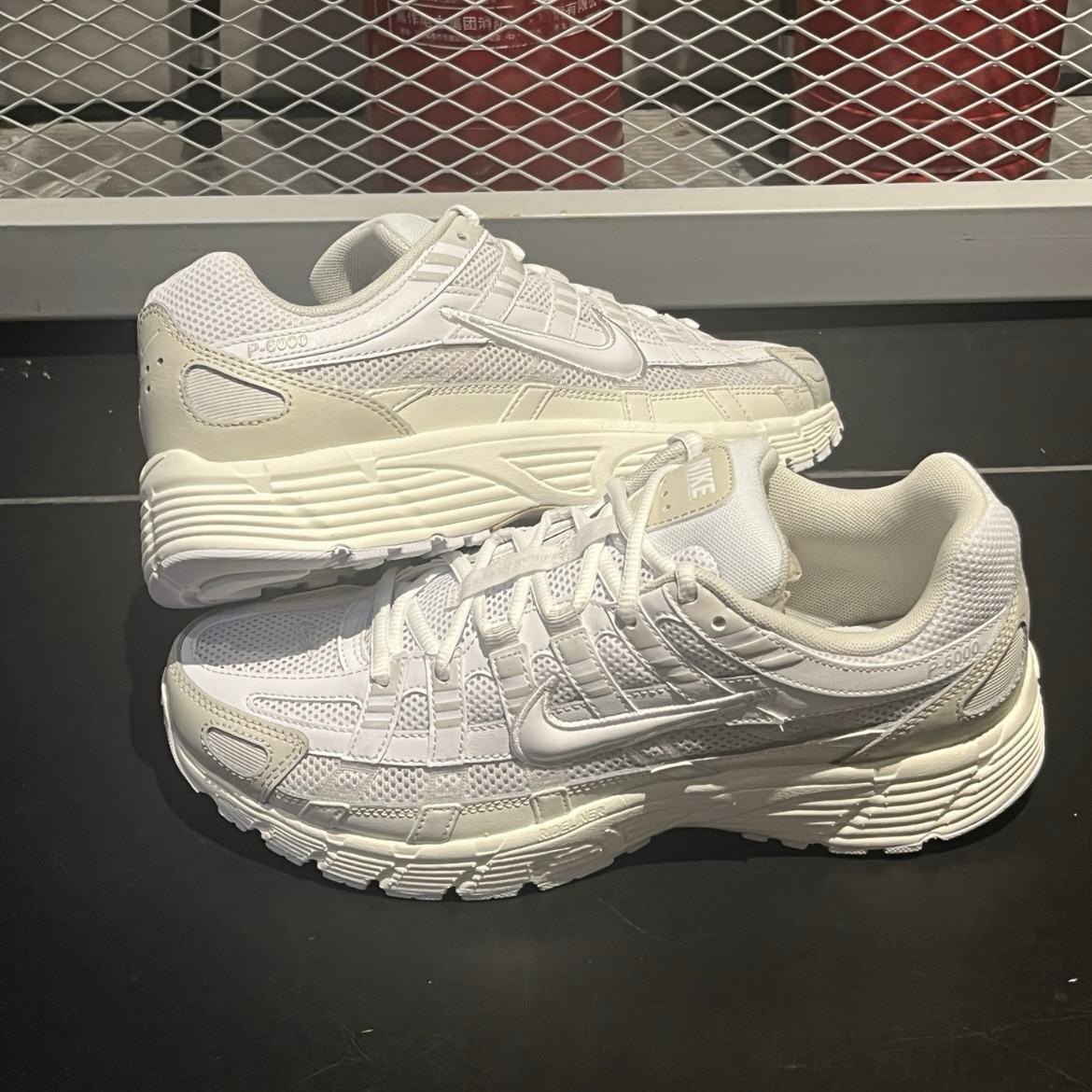 Nike P-6000 Triple White 白灰 骨白 奶白 復古老爹鞋 慢跑鞋 CV2209-111