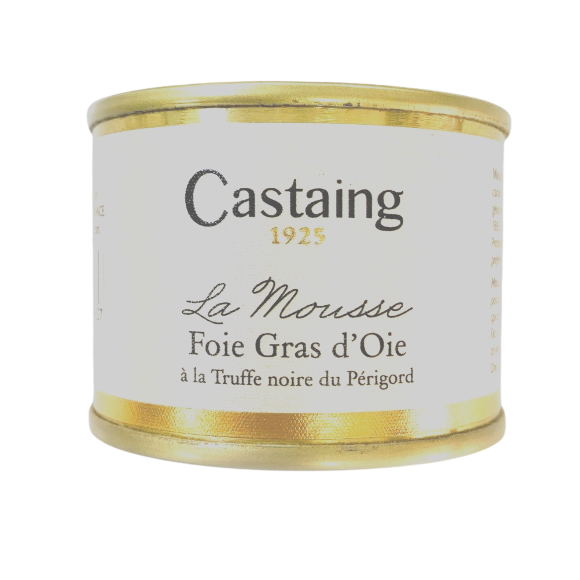 法國 Castaing 鵝肝醬 50%鵝肝 Mousse Goose Liver 67克 /罐+/-5%
