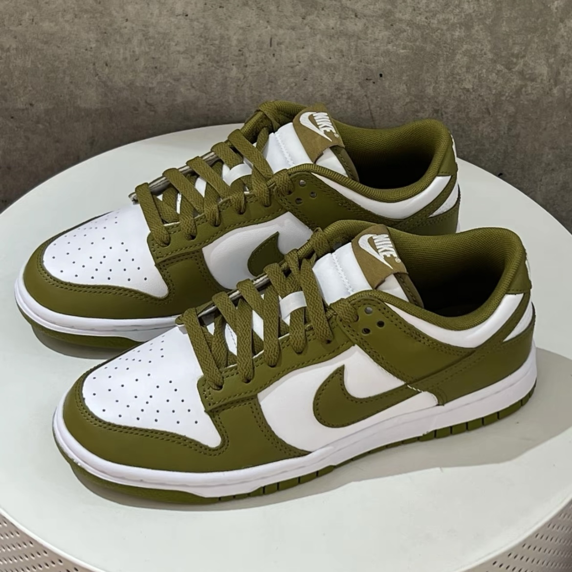 Nike Dunk Low Retro Pacific Moss 抹茶綠 芥末綠 低筒 運動休閒鞋