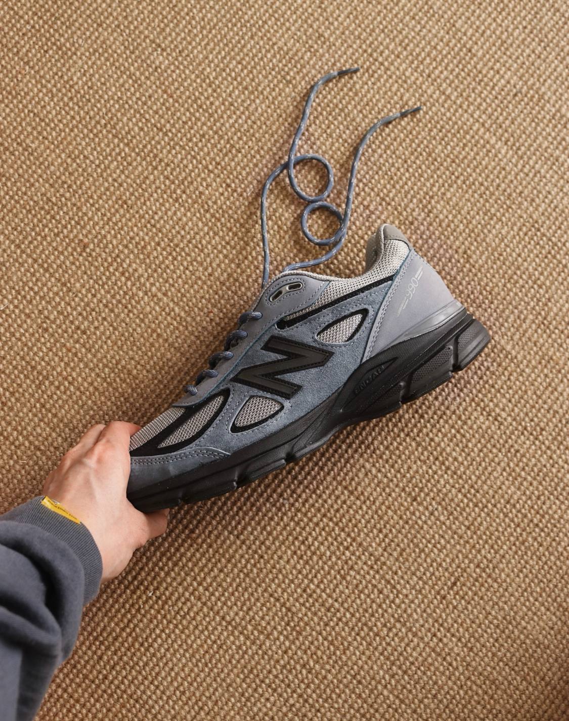 【Focus Store】預購 Teddy Santis x 990v4 Made in USA "Arctic Grey Black" 灰藍 U990BB4