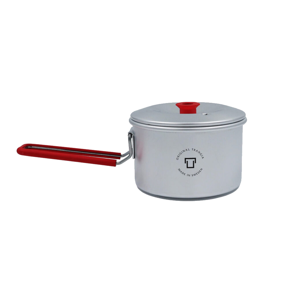 Trangia 501053 T-Cup多用途戶外輕量神杯 紅把手 附蓋