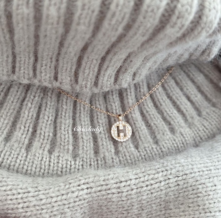 ⚠️預購款⚠️Necklace ｜玫瑰金字母鍊