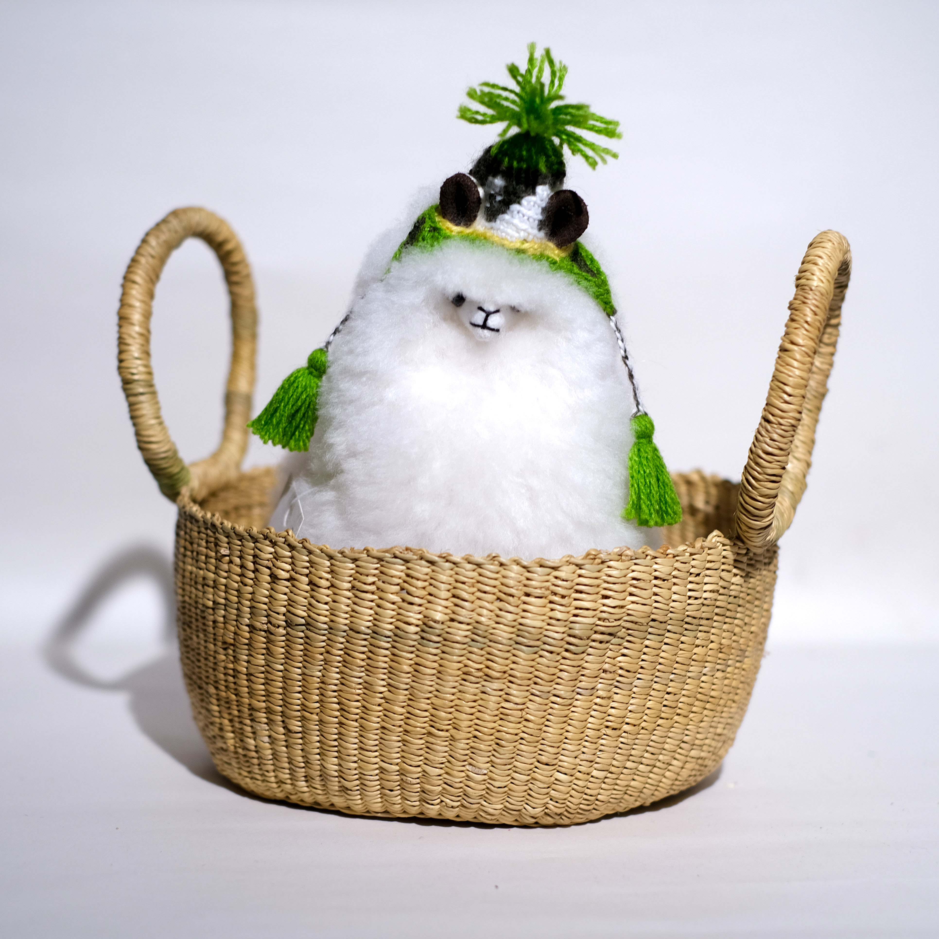 象草編織提籃｜璞石 - 小｜迦納