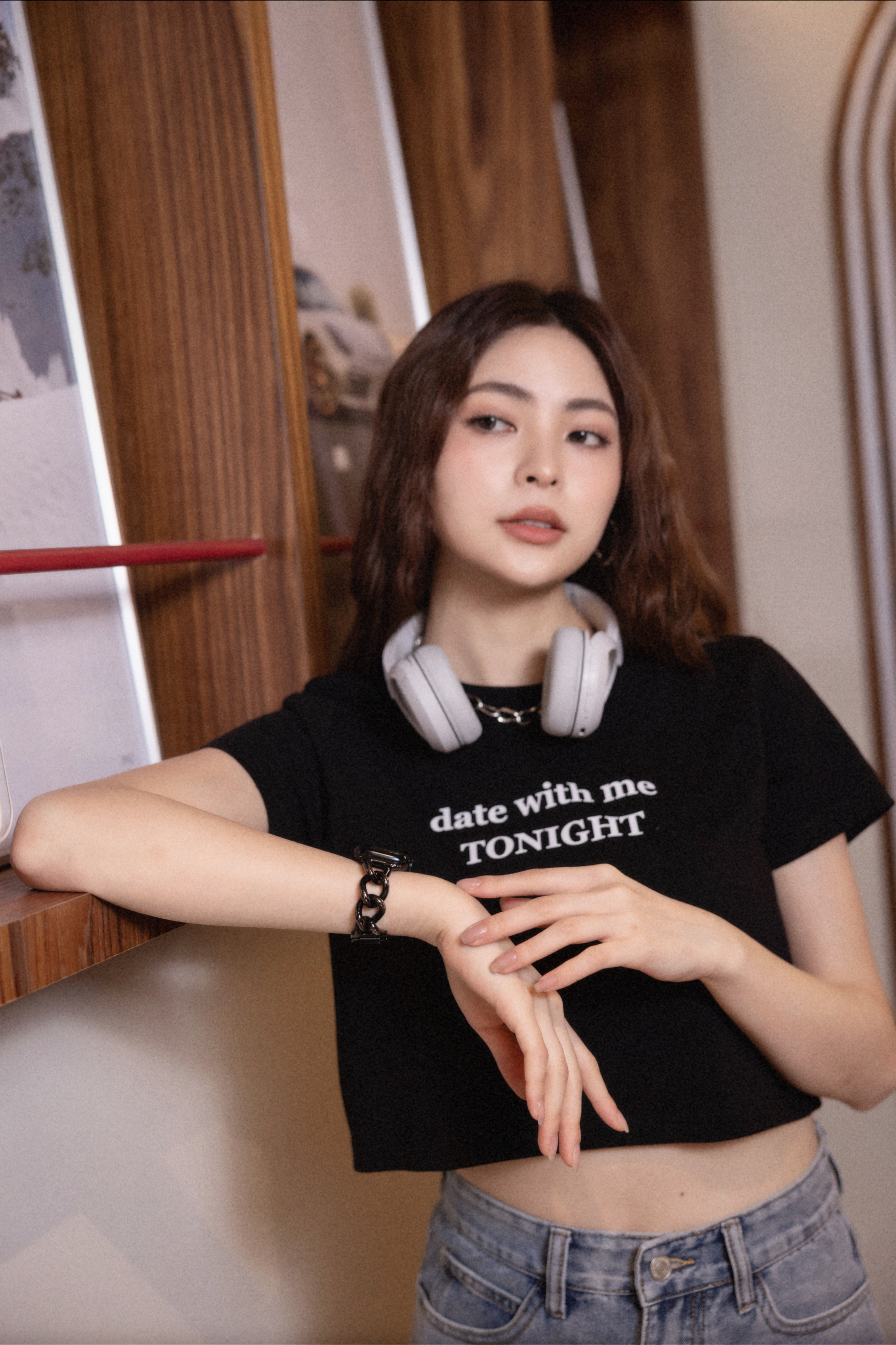 Apple Watch 不鏽鋼鎖鏈錶帶（黑色）