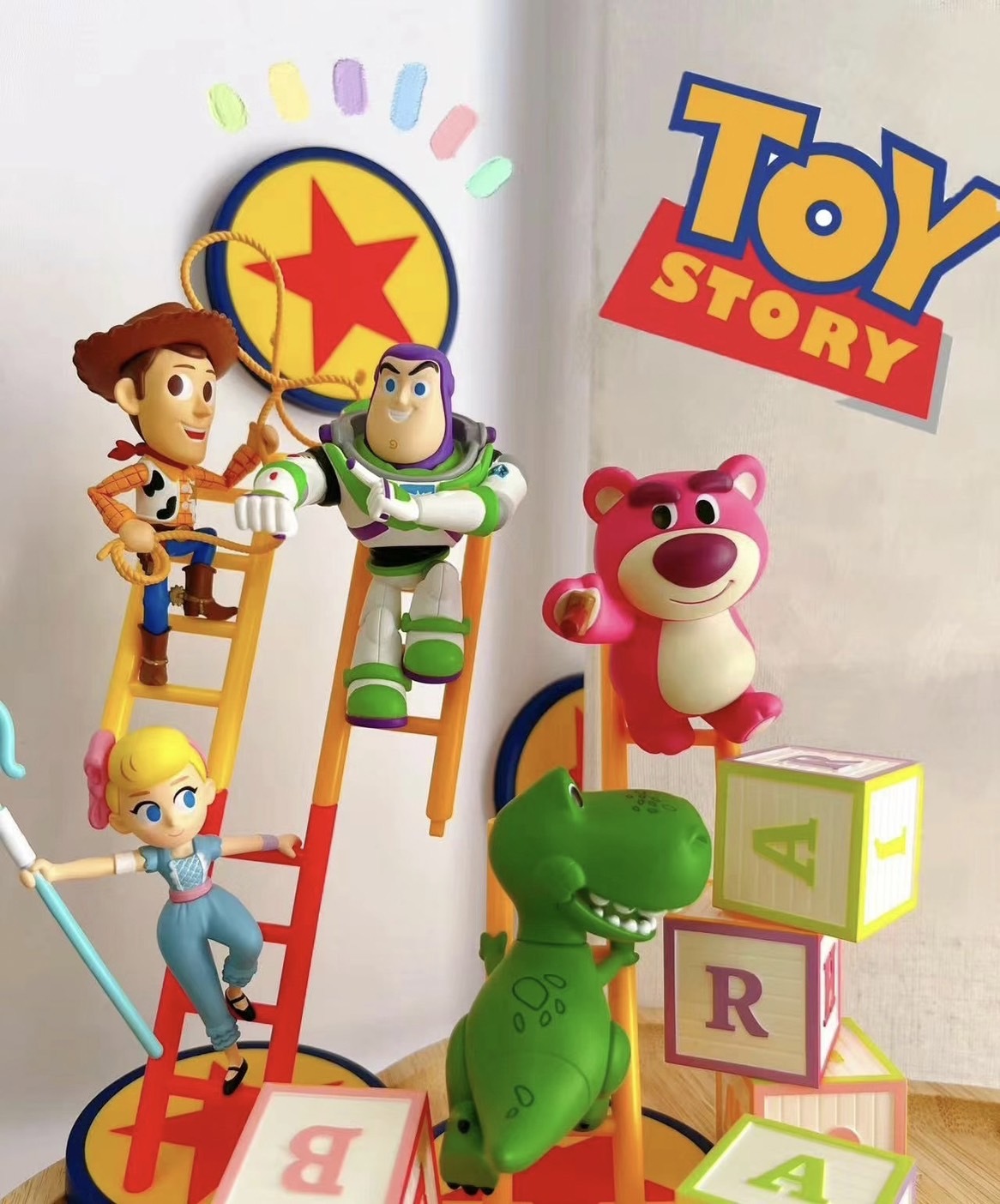 #預購 BJY STORE 迪士尼 玩具總動員 大爬梯系列盲盒