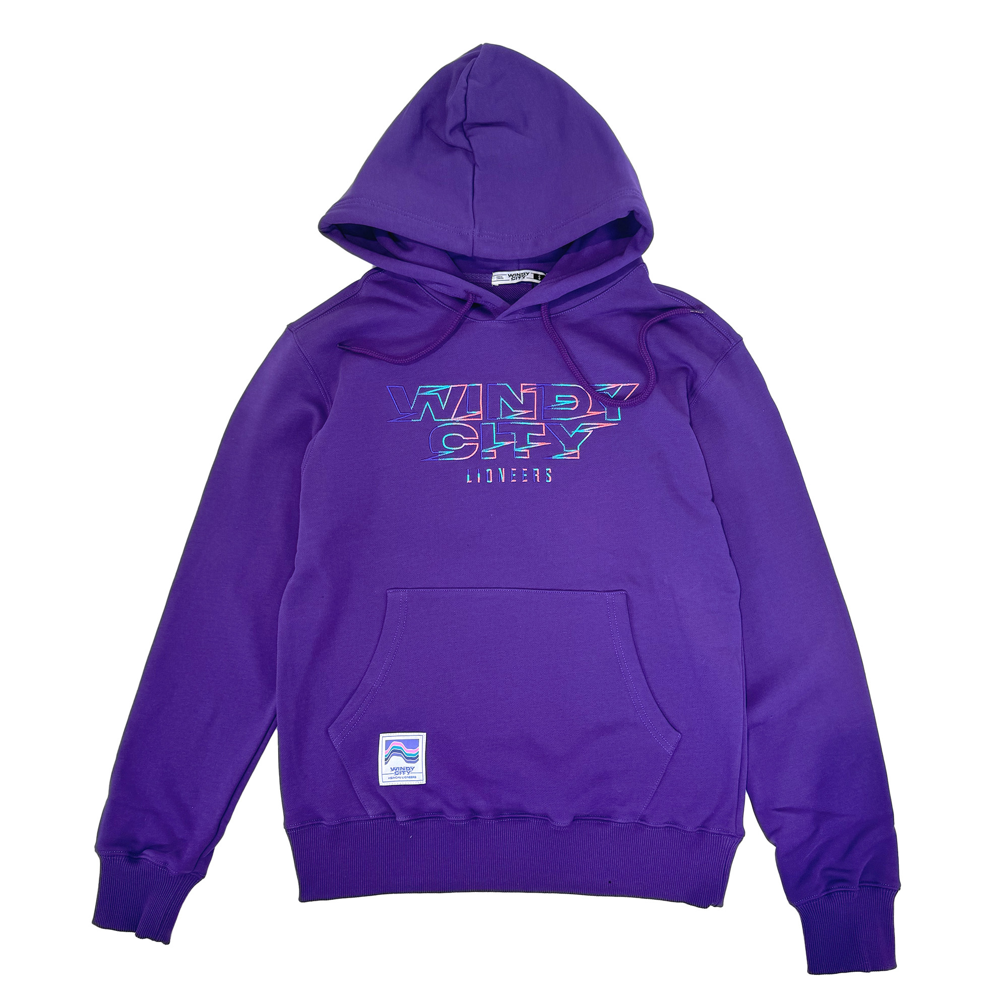 23-24 WINDY CITY城市版帽TEE｜紫