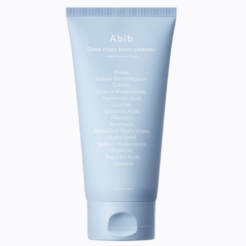 Abib Sedum hyaluron foam_Deep clean foam cleanser 150ml 8809864753099