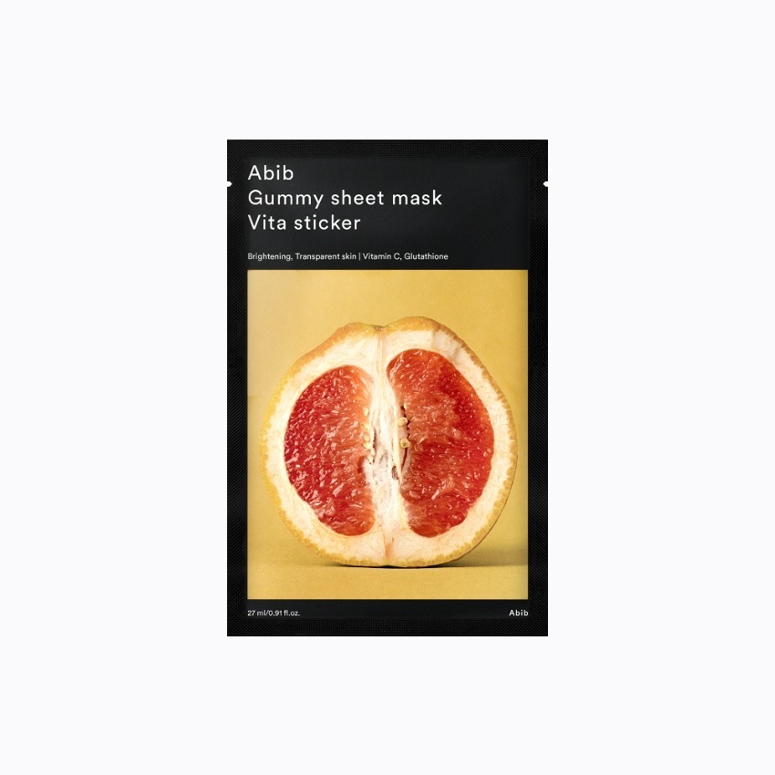 Abib [1ea] GUMMY SHEET MASK VITA STICKER (2023) 8809750463682