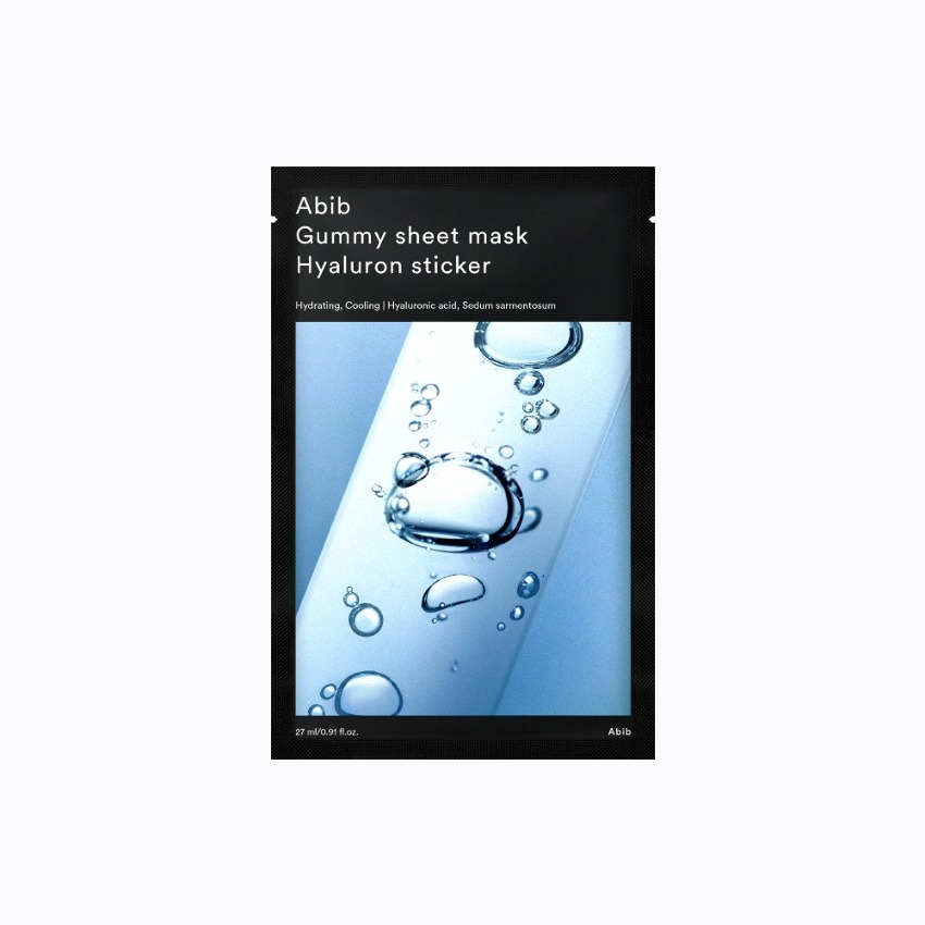 Abib [1ea] GUMMY SHEET MASK HYALURON STICKER (2023) 8809750463743