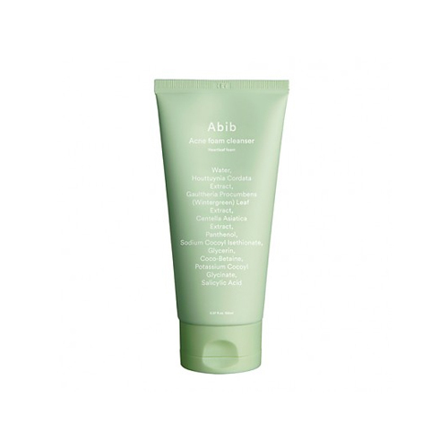 Abib Acne foam cleanser Heartleaf foam 150ml (2023) 8809864769229