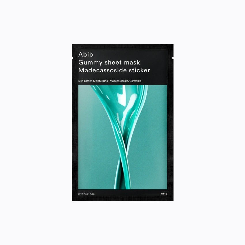 Abib [1ea] GUMMY SHEET MASK MADECASSOSIDE STICKER (2023) 8809750463705