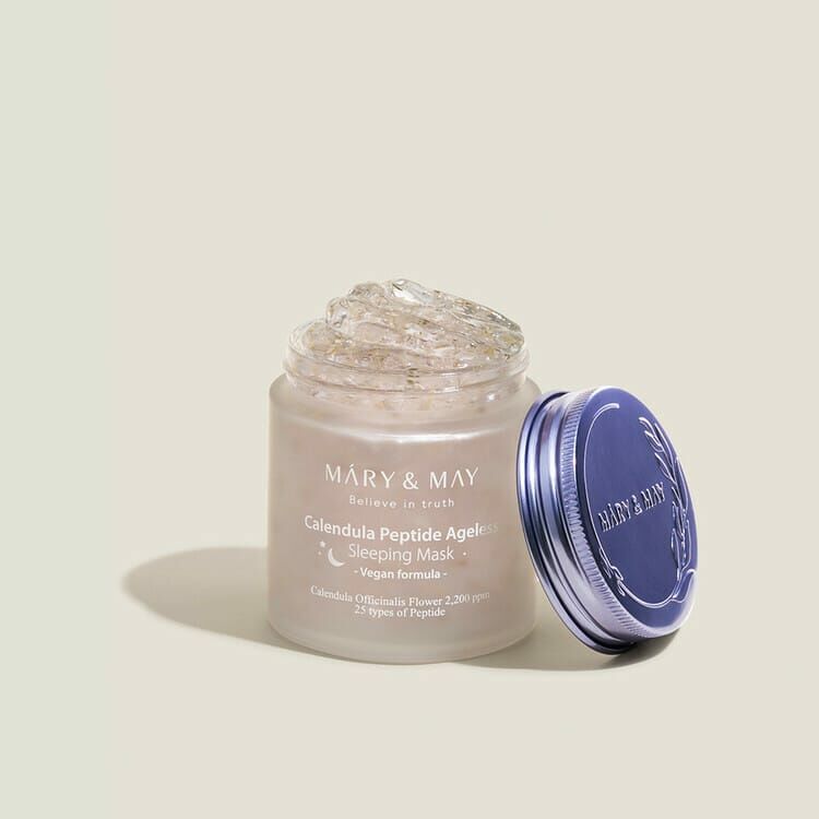 Mary&May Calendula Peptide Ageless Sleeping Mask 110g 8809670682088