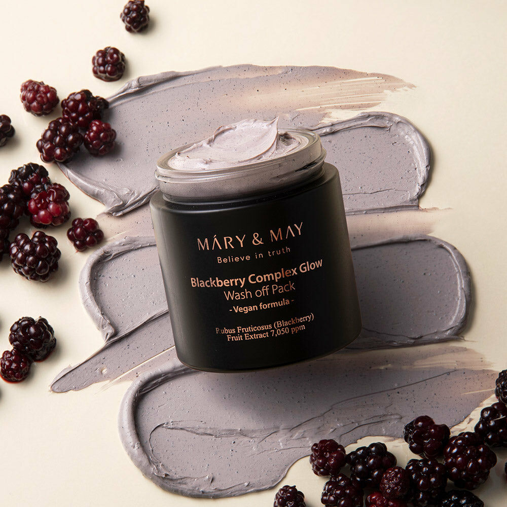Mary&May Blackberry Complex Glow Washoff Pack 125g 8809670682071