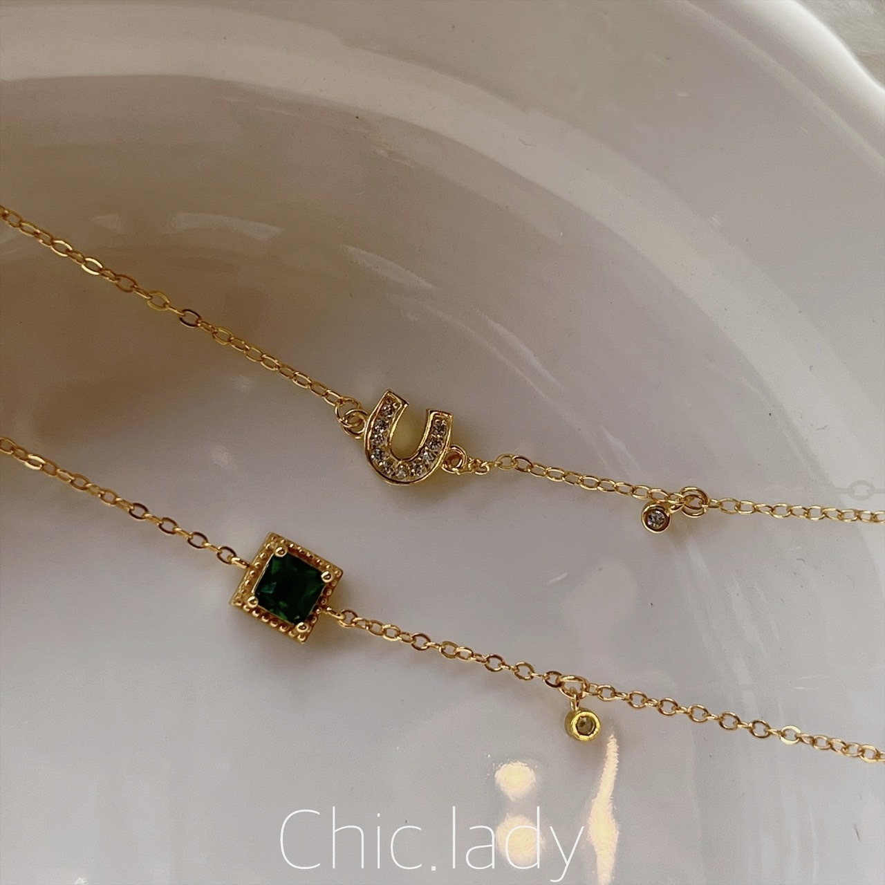 Bracelet | 流金歲月綠鑽手鍊