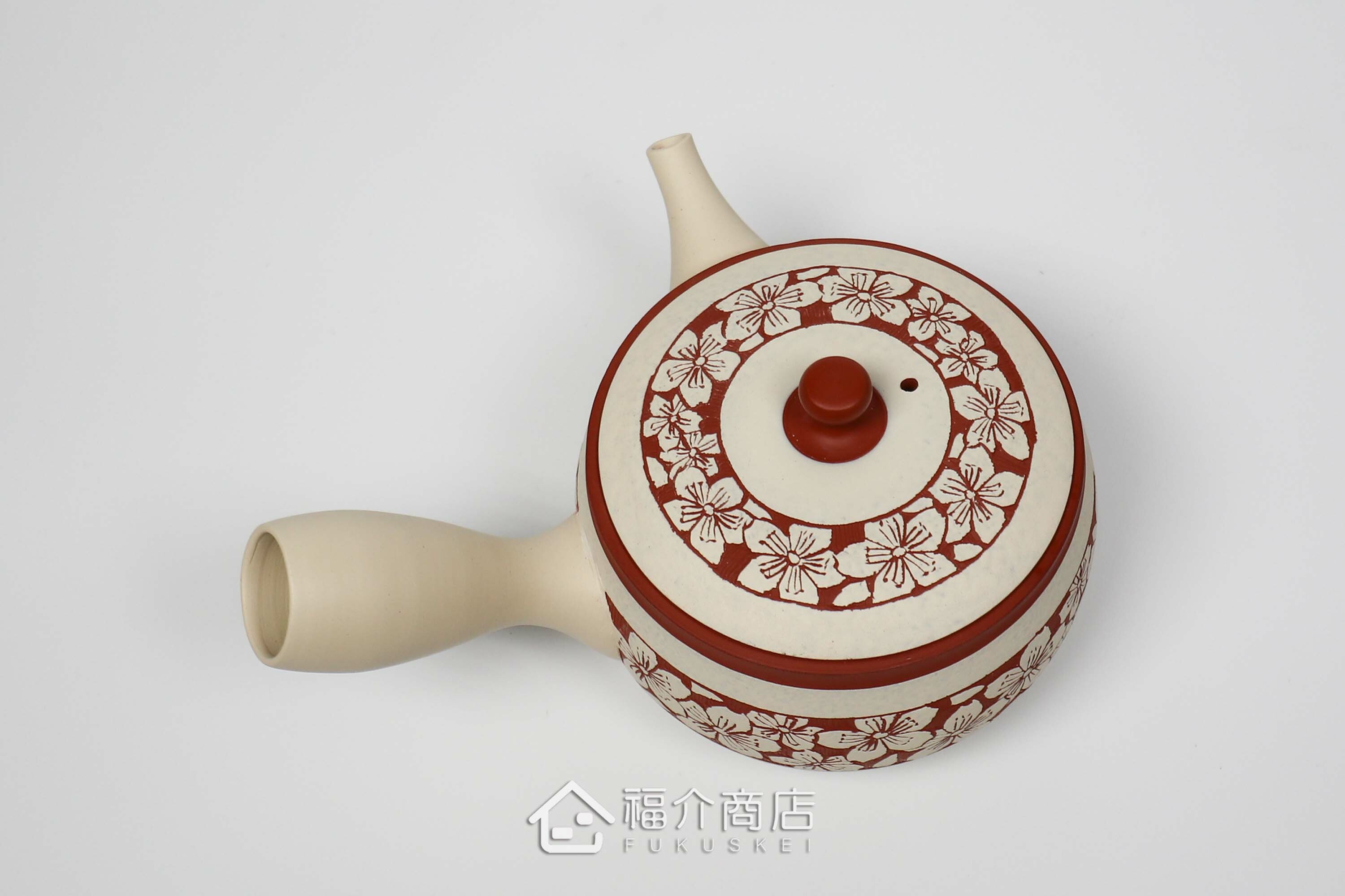 泡茶用的日本陶瓷茶壺