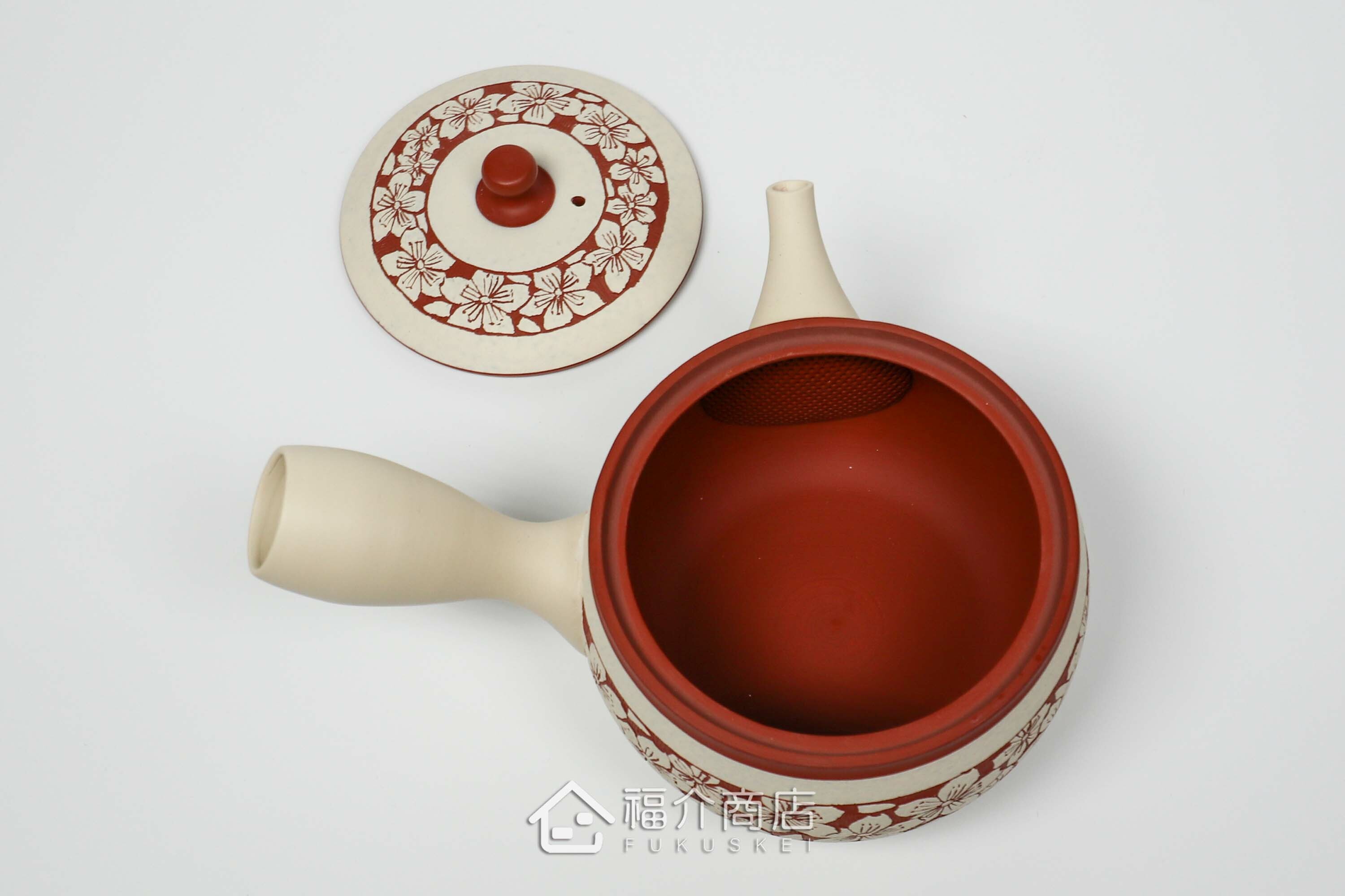 泡茶用的日本陶瓷茶壺