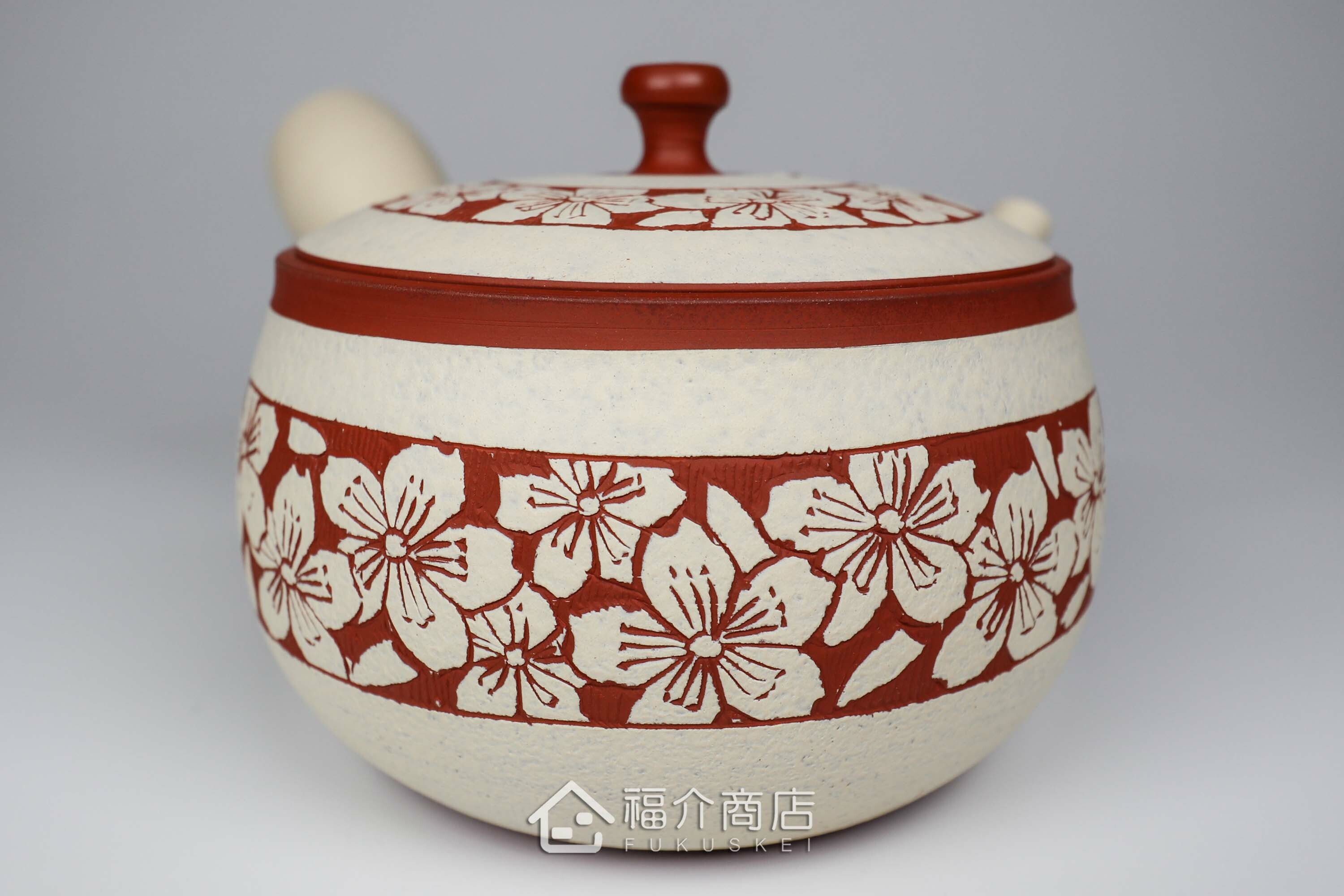 泡茶用的日本陶瓷茶壺