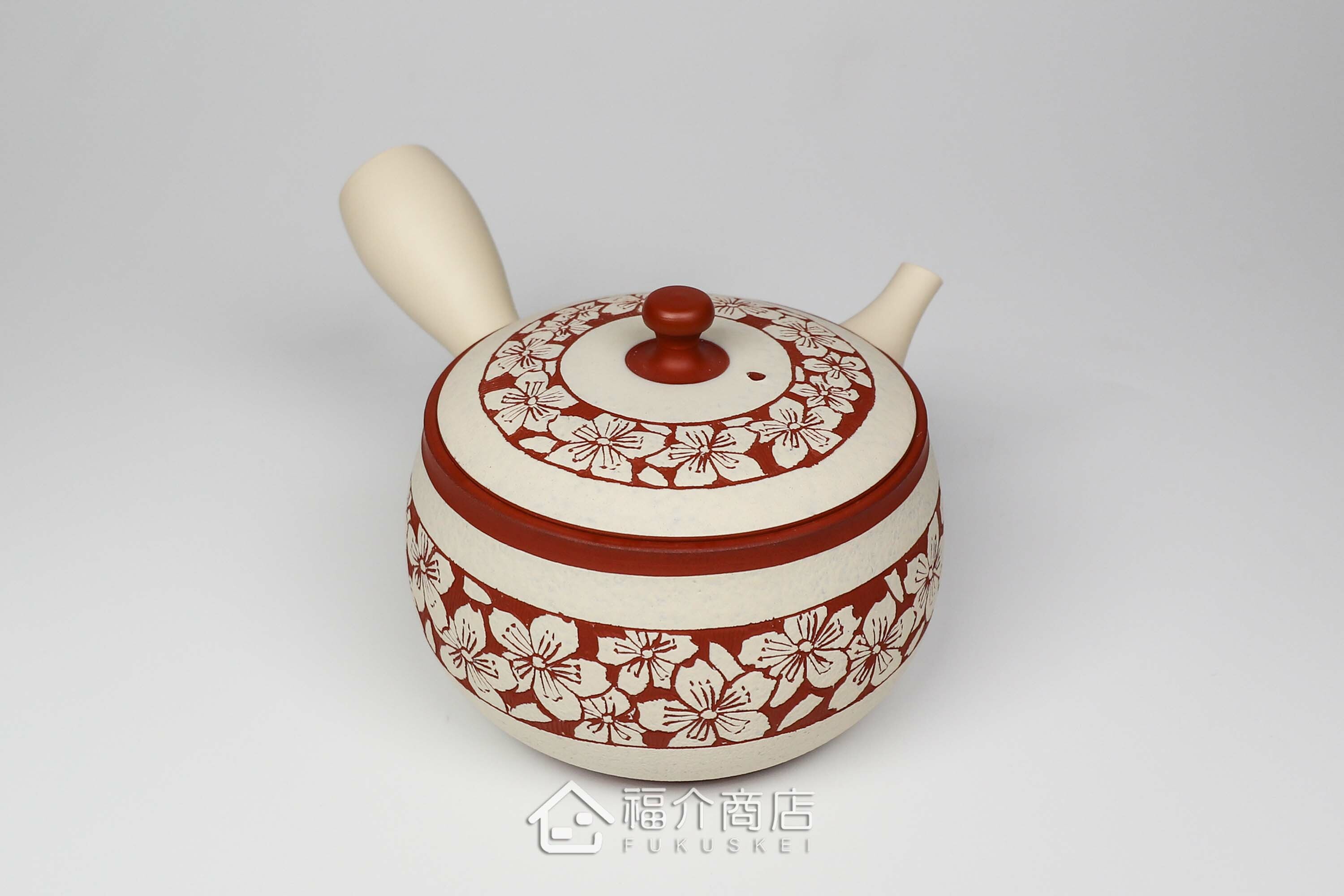 泡茶用的日本陶瓷茶壺