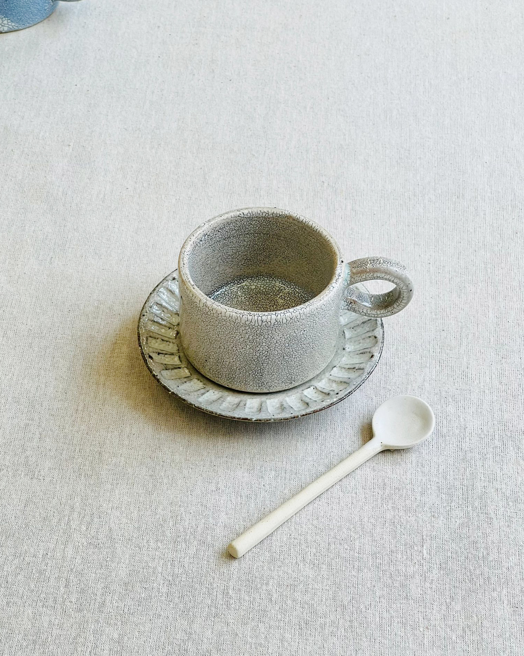 手工陶器 兵山窯 咖啡杯 梅花皮｜UPRODUCTS