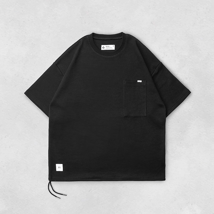 B-SIDE WAFFLE WIDE TEE