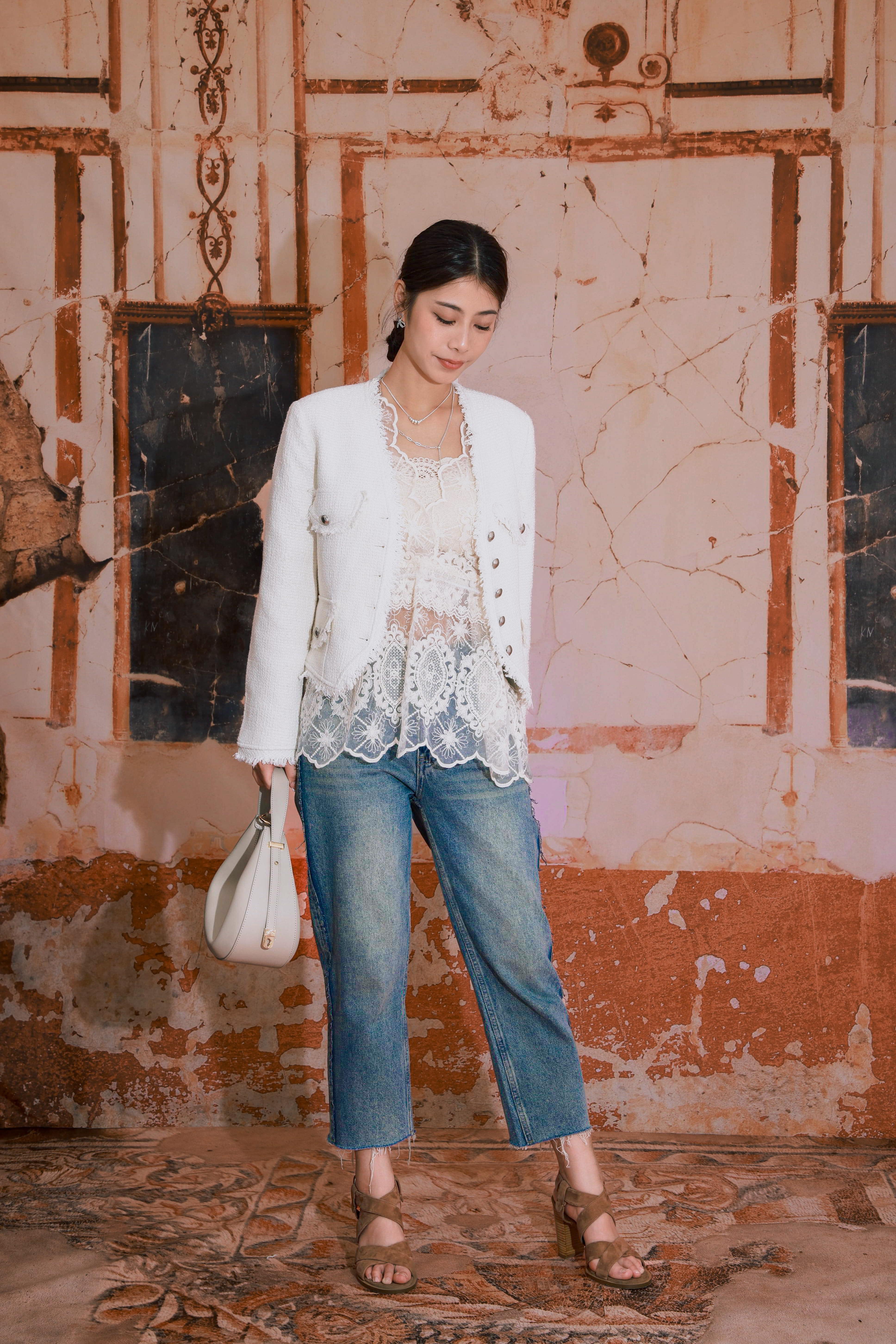 造型 825（外套＋上衣＋牛仔褲）