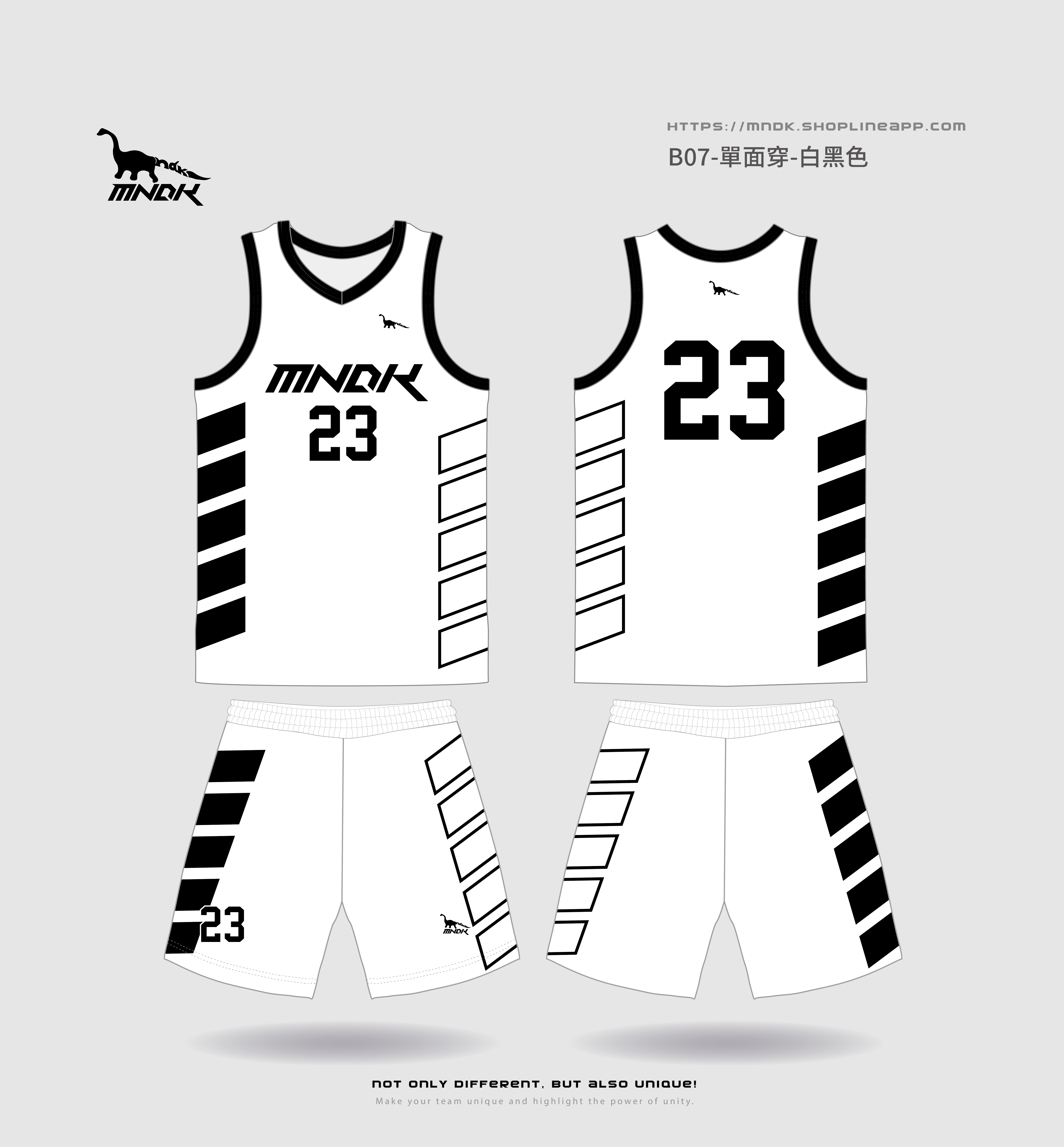 MNDK莫納帝克｜客製化團體服｜專業運動服｜公司制服｜台中 basketball B07