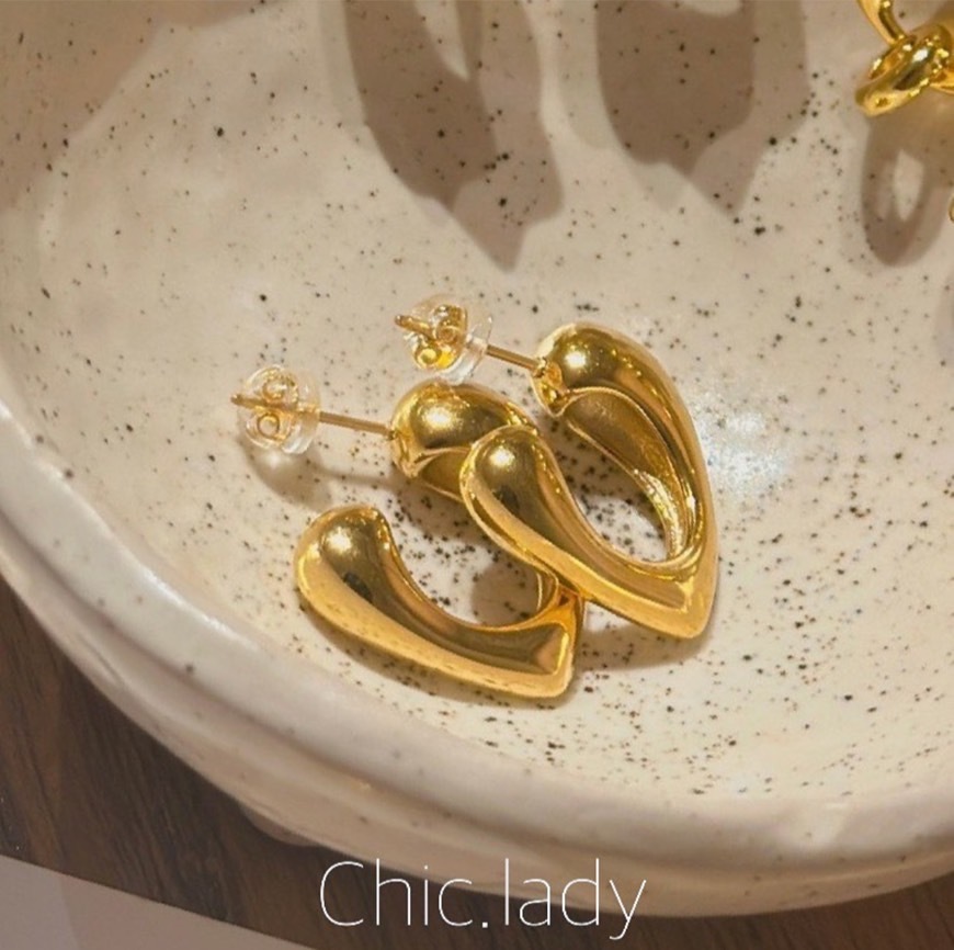 Earrings | 水滴愛心