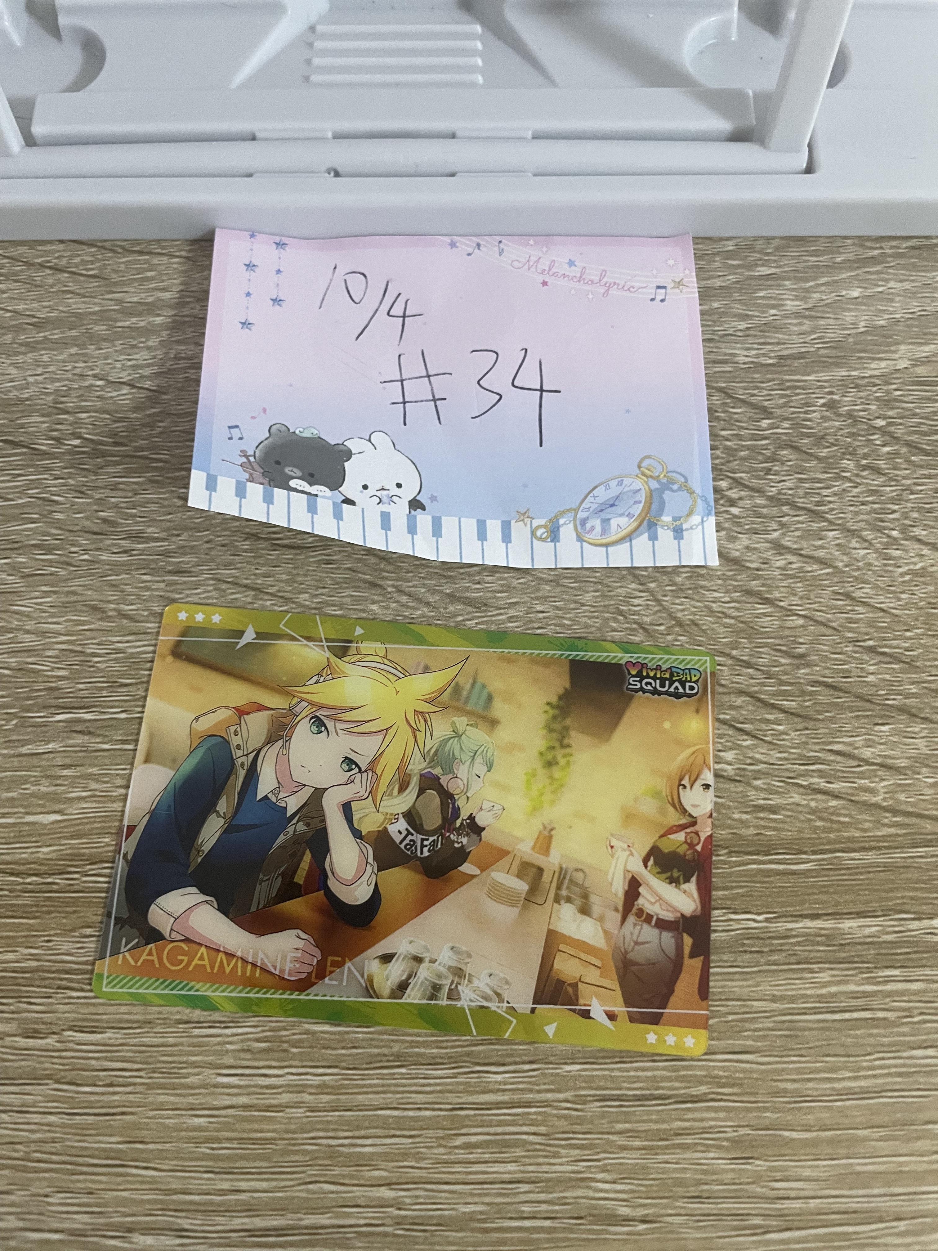 PROJECT SEKAI LEN 小卡#34