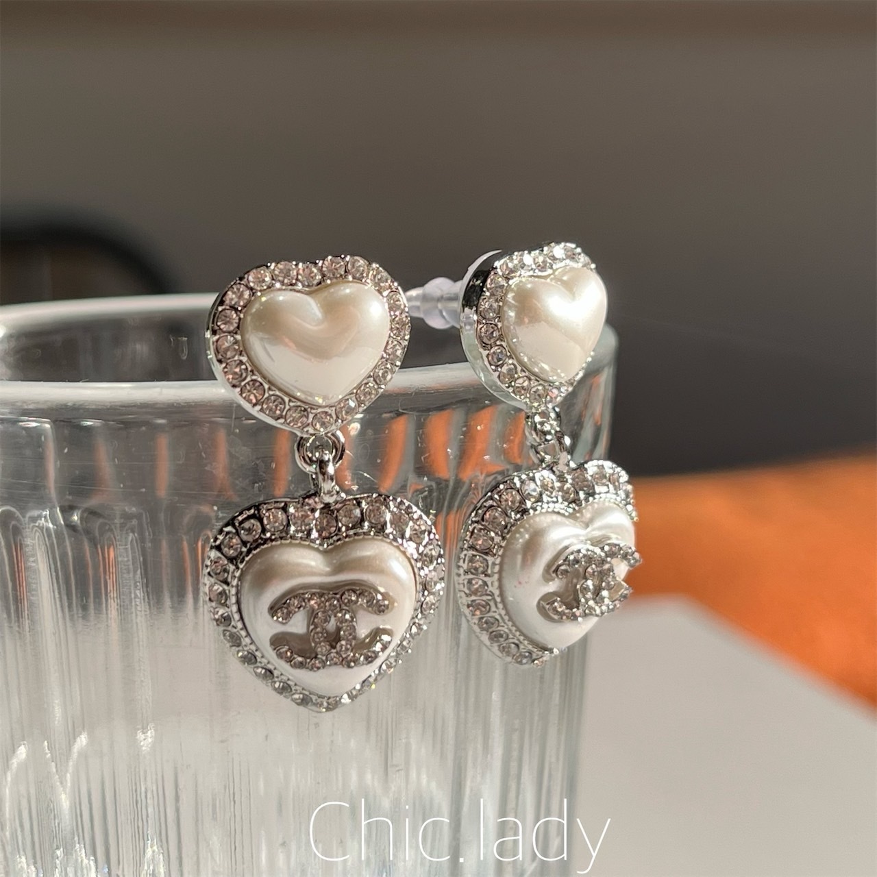 Earrings | 寶石珍珠小香耳環